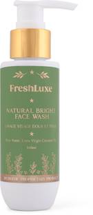 FreshLuxe Natural Bright | Rice Water & Extra Virgin Coconut Oil | Cleanse & Hydration | Face Wash