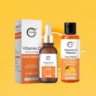 slukrl Hydrating Face Serum and  Kit | Removes Dirt & Dead Skin, Boosts Glow, Perfect for Daily Skincare Face Wash