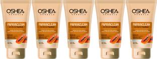 Oshea Herbals Papayaclean Anti Blemish  Pack of 5 x 150grams Face Wash