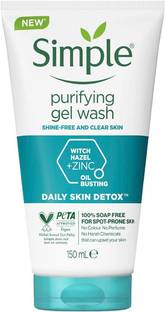 Simple Purifying Gel Wash Daily Skin Detox MADE IN POLAND Face Wash