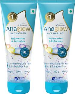 अहागलोव Advanced Face Wash Gel 200g x Pack of 2 फेस वॉश