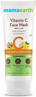 Mamaearth Vitamin C  for Skin Glow & Illumination With Turmeric Face Wash