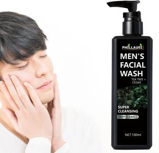 Phillauri Herbal Tea Tree  for Men - Best for Acne, Glowing Face, All Skin Types Face Wash
