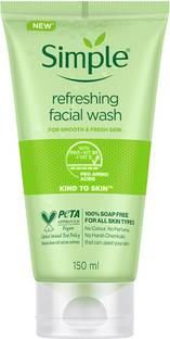 Simple Sensitive Skin Experts ( No.1 UK Facial Skincare Brand ) Refreshing Facial Face Wash