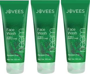 JOVEES Neem  120 Ml (Pack of 3) Face Wash