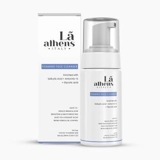 La Athens Foaming  with Salicylic Acid, Vitamin C, and Hyaluronic Acid for Clear Skin Face Wash