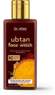 Dr. Alies Professional Ubtan facewash, Turmeric, Saffron, Rose Water - All natural  {100ml} Face Wash