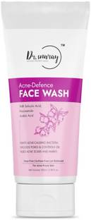 Dr. Sunray Acne-Defence  | With Salicylic Acid, Niacinamide & Azelaic Acid | Oil Control, Unclogs Pores & Fights Acne-Causing Bacteria | Sulfate-Free, pH Balanced Face Cleanser for Acne-Prone Skin (100ml) Face Wash