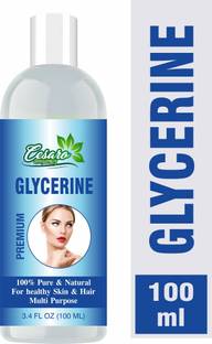 Cesaro Organics 100% Pure (Glycerine) for Beauty and Face, Hair & Skin Care Face Wash