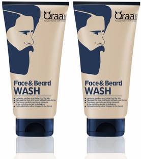 Qraa Men Face & Beard Wash Combo Face Wash
