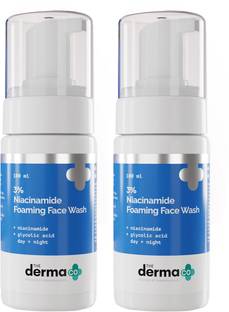 The Derma Co 3% Niacinamide Foaming for Acne Marks Face Wash