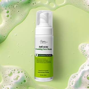 Siya Ayurveda Anti Acne Foaming Cleanser for Oily & Pimple Prone Skin Face Wash