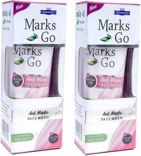 HAPDCO Marks Go Anti Marks  [ Spot Less Skin ] [ Pack Of 2*65ml ] Face Wash