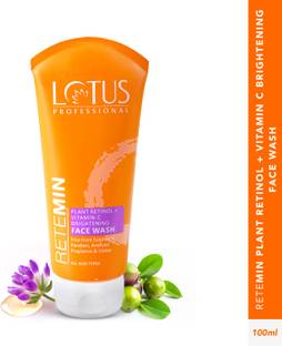 Lotus Professional Retemin Plant Retinol & Natural Vitamin C  | Whitening & Anti-Ageing Face Wash
