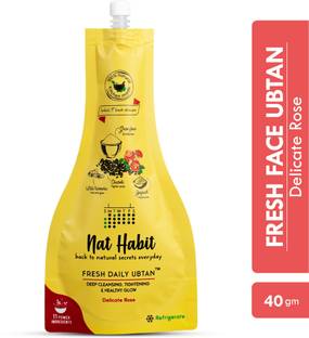 Nat Habit Fresh Delicate Rose Ubtan Face Wash