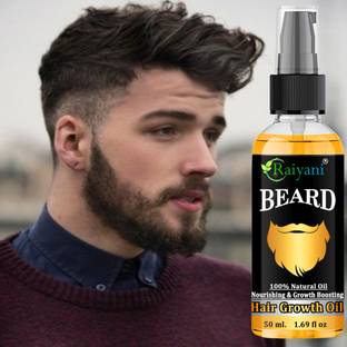 Raiyani Faster Beard Growth & Thicker Looking Beard, Beard Oil For Patchy & Uneven Beard Face Wash