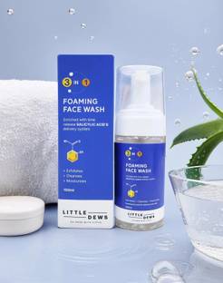 Little Dews 3 in 1 Foaming  with Time-Release Salicylic Acid – 100ml Face Wash