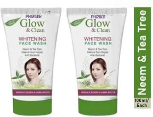 phizller Glow & Whitening Neem  | Oil Control & Acne Fighting Cleanser Face Wash