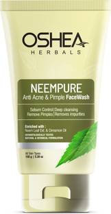 Oshea Herbals NEEMPURE ANTI ACNE & PIMPLE FACE WASH 150G SET OF 1 Face Wash