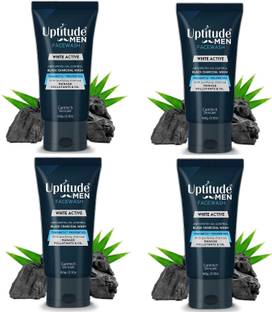 Uptitude Black Charcoal Facewash With Purifying Charcaol For Manage Pollutants & Oily Skin Face Wash