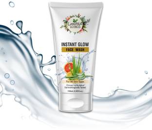 LUXURA SCIENCES Glutathione INSTANT GLOW  100ml With Natural Citrus Extract & Vitamin E Face Wash