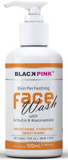 BLACKPINK Skin Perfecting With Niacinamide, Ceramides & Licorice Ext For Brighter, Glowing & Oil Free Skin  Face Wash