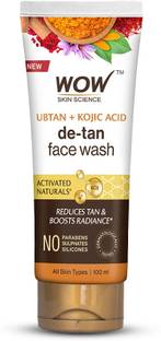 WOW SKIN SCIENCE Ubtan  For Oily - Tan Removal and Brightening Face Wash