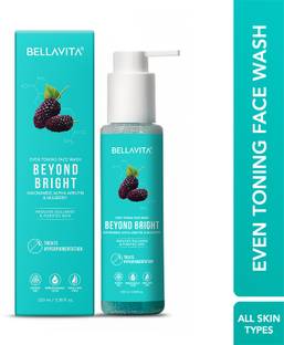 BELLAVITA Niacinamide  | pH Balanced | Non-Irritating | Treats Pigmentation | Evens Out Skin Tone| All Skin Types Face Wash