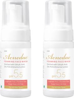 Acnedac Antiacne & Antipimple Foaming  100 ml | Salicylic Acid Face Wash