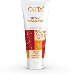 Otrix Ubtan  for All Skin Type with Turmeric, Saffron, Almond Extract, Rose Water & Sandalwood Oil for Tan removal and Skin brightning 100 ml - No Sulphate, Parabens, Silicones Face Wash