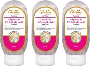 Globus Remedies Glycolic Acid and Salicylic Acid Face Wash