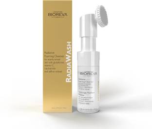 BIOREVA RadiaWash Foaming Cleanser Reduce Dark Spots, Removes Dirt & Blackheads Face Wash