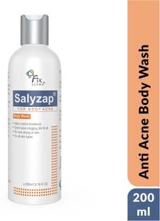 Fixderma 2% Salicylic Acid Salyzap Body Wash For Body Acne, Back, Shoulders, Arms Face Wash