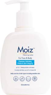 Moiz Cleansing Lotion | Gentle Skin Cleanser| pH 5.6 | Soap, Paraben & Sulphate Free Face Wash