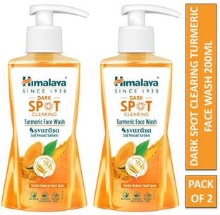 HIMALAYA dark spot clearing turmeric face wash 200ml (Pack Of 2) | Face Wash