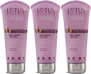 LOTUS HERBALS YouthRx Firm & Bright  with Bakuchiol Retinol & Vitamin C Face Wash