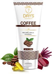 7 Days Blackhead Removal, Deep Cleansing & De-Tanning Coffee  Face Wash