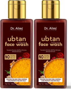 Dr. Alies Professional Ubtan Facewash with Chickpea Flour & Turmeric (pack 2) Face Wash