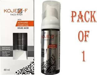 KOJEX FACEWASH WITH CHARCOAL FOR LIGHTNING & OIL CONTROL SKIN PACK OF 1 Face Wash