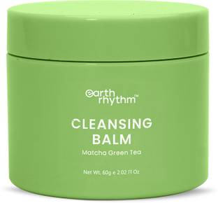 Earth Rhythm Matcha Green Tea Cleansing Balm, Removes Stubborn Makeup, All Skin Types Face Wash