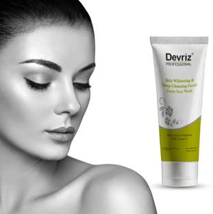 DEVRIZ PROFESSIONAL Kojic Acid and Vitamin C Deep Clean Foam  for Skin Whitening oily Skin type Face Wash