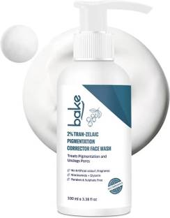 Bake 2% Tran-Zelaic Pigmentation Corrector Milky  For Pigmentation and unclogged pores-100ML Face Wash