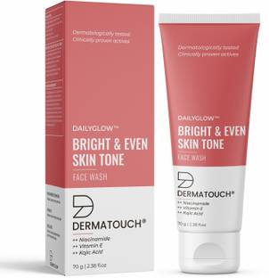 Dermatouch Bright & Even Tone  with Niacinamide, Vitamin E and Kojic Acid Face Wash