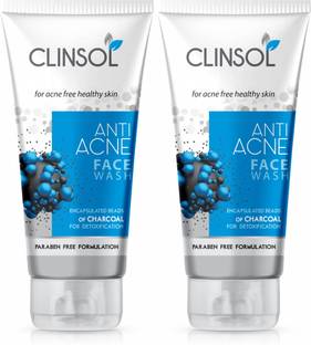 Clinsol ANTI ACNE FACE WASH PACK OF 02 Face Wash