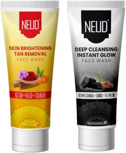 NEUD Combo - Skin Brightening  70ml and Deep Cleansing�Face�Wash�70ml Face Wash