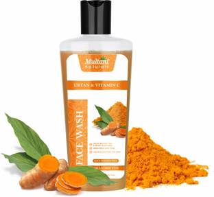 Multani Naturals Ubtan & Vitamin C  | Reduce Tanning I SLS & Paraben Free - Face Wash