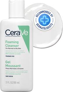 CeraVe Foaming Cleanser  For Oily Skin with Hyaluronic Acid & Niacinamide Face Wash