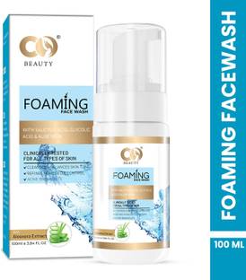 CO Beauty 1% Salicylic Acid, Oil Control for Acne, Pimples|Paraben Free Face Wash