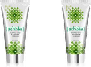 MODICARE SCHLOKA Purifying Neem & Gotukola  (2*60 ml) Face Wash
