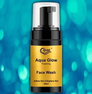 QUAT Aqua Glow With Himalayan Thermal Water and Hyaluronic Acid for Intense Hydration Face Wash